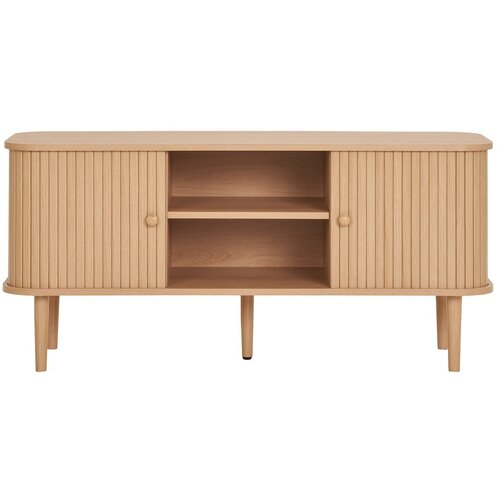 House Nordic TV komoda u dekoru bora u prirodnoj boji 113x51,5x40 cm Nikko – Cijene