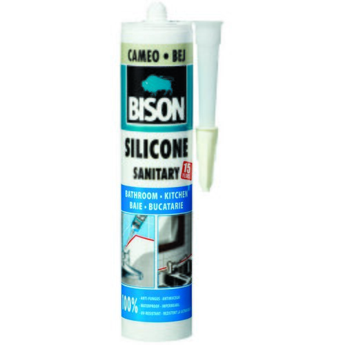 Bison Sanitarna silikonska masa (280 ml, bež) Slike