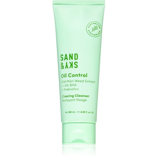 Sand &amp;amp; Sky Oil Control Clearing Cleanser osvježavajući gel za či&amp;scaron;ćenje za masno i problematično lice 120 ml Slike