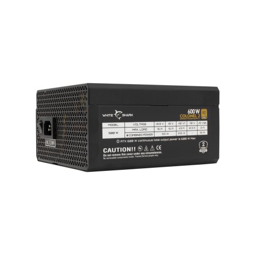 White Shark gpsu b600s colonel 2 600w 80+ bronze pc power Cene