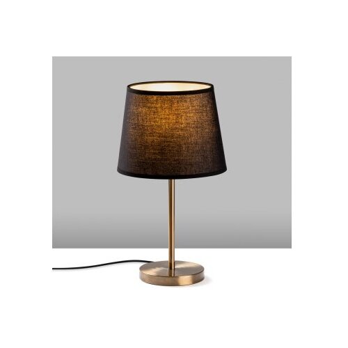 Opviq Stona lampa 5104, 21x21x39 cm, IP20, Crna i zlatna boja Slike