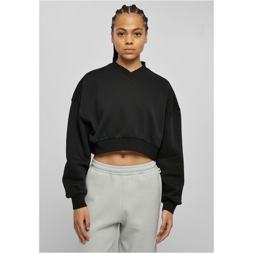 UC Ladies Ladies Cropped V-Neck black Slike