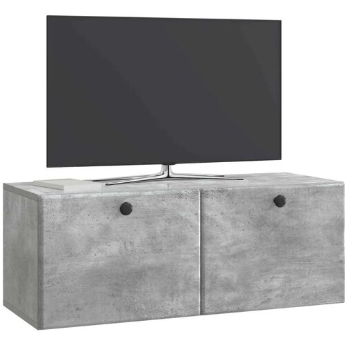  ormar za zid Zidne Betonska siva 78 5 x 31 x 30 cm Slike