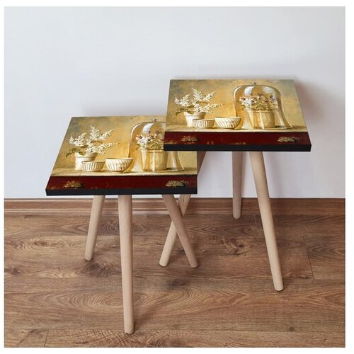 Hanah home set stolića za kafu 2Shp449, 2 dijela, šareni Cene