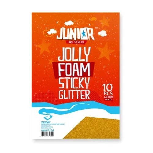 Junior jolly stiky foam eva pena samolepljiva a4 10k - odaberite nijansu zlatna ( 134358 ) Cene