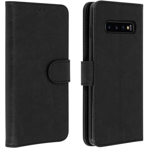 AVIZAR folio case samsung galaxy S10 z držalom za kartico - crna, (20616533) Cene