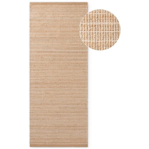 Villeroy Boch Obojestranski/ročno tkan tekač iz me&scaron;anice jute v naravni barvi 80x200 cm Birka &ndash; Cene