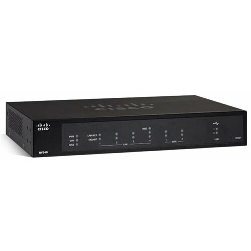 Cisco RV340-K9-G5, Dual WAN Gigabit VPN ruter Slike