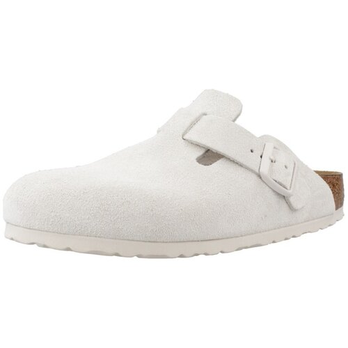 Birkenstock Sandali & Odprti čevlji BOSTON SUEDE LEATHER Bela Cene