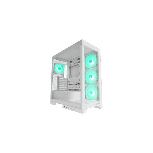  Kuci&scaron;te gaming RAMPAGE HYDRA V2 WHITE Type-C+USB3.0 4*ARGB Infinity Fan+Hub E-ATX Exclusive Gaming, 39990 Cijene