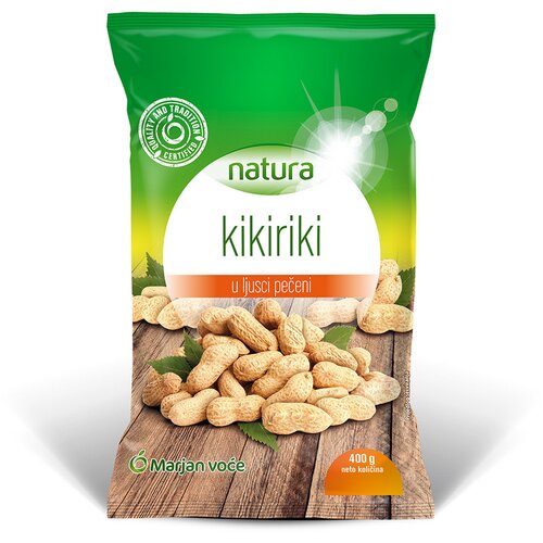 Natura Grickalica KIKIRIKI U LJUSCI PEČENI 400 GR Cijene