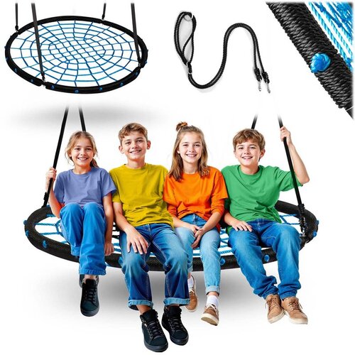 Neo-Sport ns-104 ljuljačka rodino gnijezdo, 120 cm, plava Slike