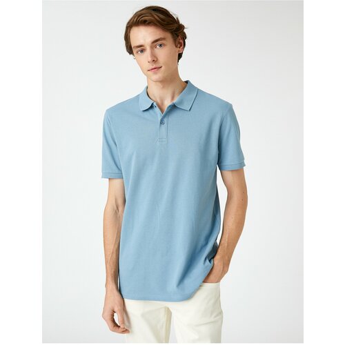Koton Polo T-shirt - Navy blue - Regular fit Slike