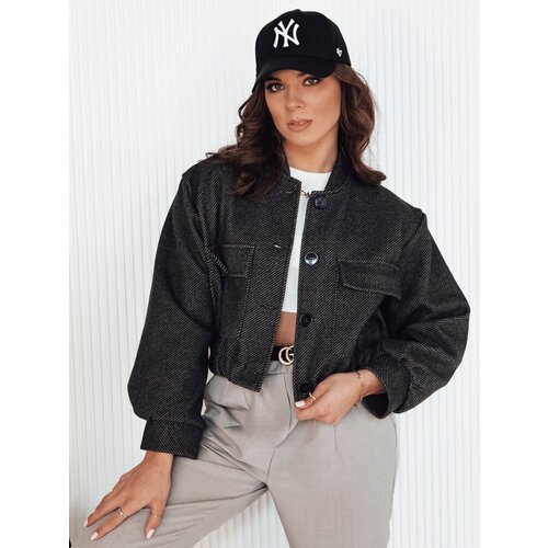 DStreet HONES Women's Bomber Jacket Graphite Cene