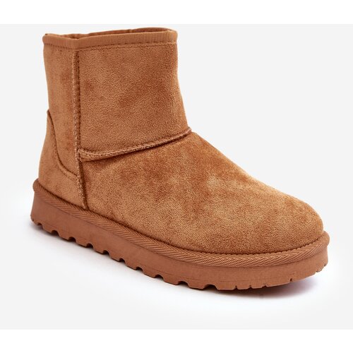 Kesi Women&amp;#039;s suede insulated snow boots Camel Nanga Slike