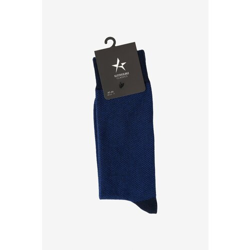 ALTINYILDIZ CLASSICS men's navy blue-blue patterned bamboo cleat socks Cene