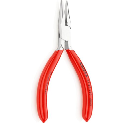 Knipex hromirane poluoble čeljusti kle&amp;scaron;ta za elektroniku 125mm (37 33 125) Slike