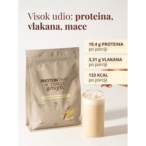 Equa Veganski protein, Vanilla, 600g Slike