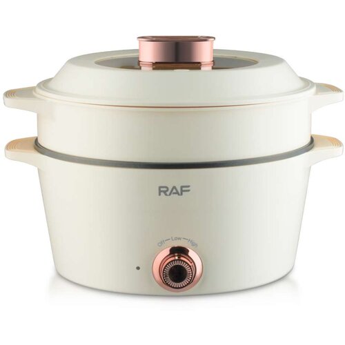 RAF R.5403W električni lonac krčko beli 1300W 7L+5L Cene