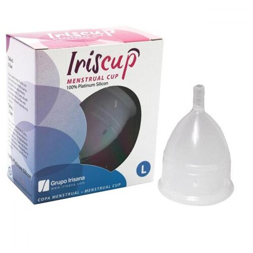  Irisana Transparent Menstrual Cup Velikost l, (21079210) Cene