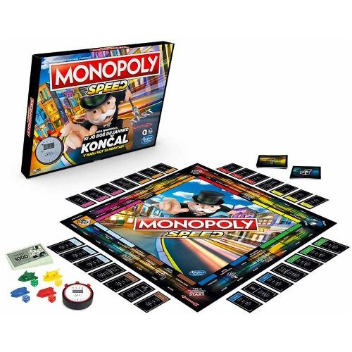 Monopoly družabna igra speed Cene