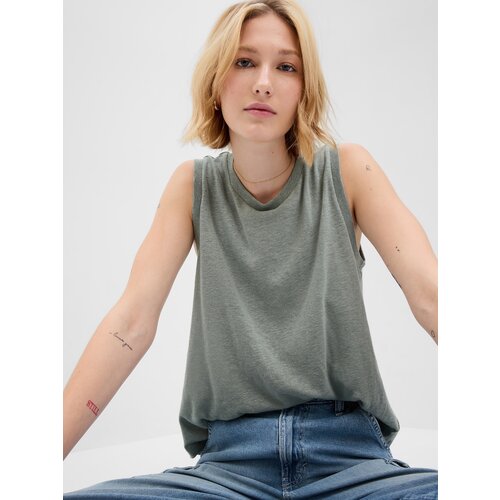 GAP Linen sleeveless top - Women Cene