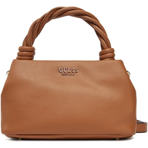 Guess TIERA FLAP SHLDR BAG Smeđa