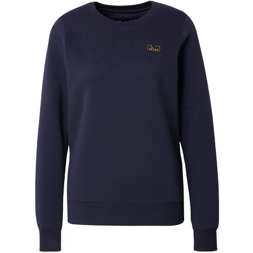 19V69 ITALIA Sweater majica 'BONNIE' mornarsko plava / zlatna