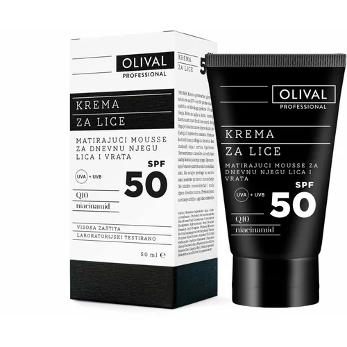 OLIVAL Professional vlažilna krema za obraz in vrat SPF 50 50 ml