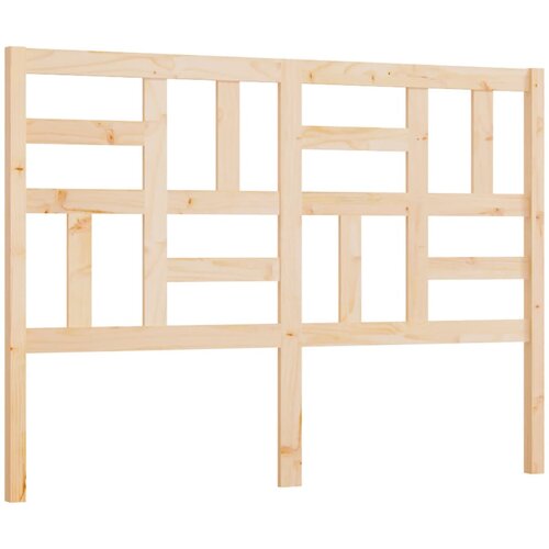 Maison Chic posteljno vzglavje - vzglavna omarica - nočna omarica 141x4x104 cm trdna borovina, (21704561) Slike