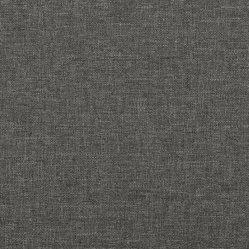  s oprugama i madracem tamnosivi 120 x 200 cm od tkanine Slike