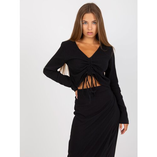 Sublevel Blouse-D70031F11106A6-black Slike