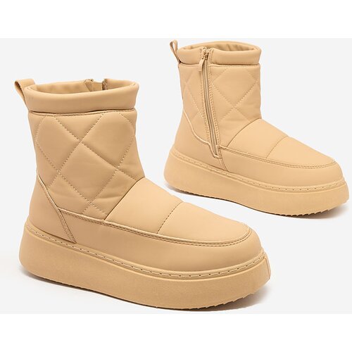 Resti Light brown women's boots a'la snow boots Kacecica Cene