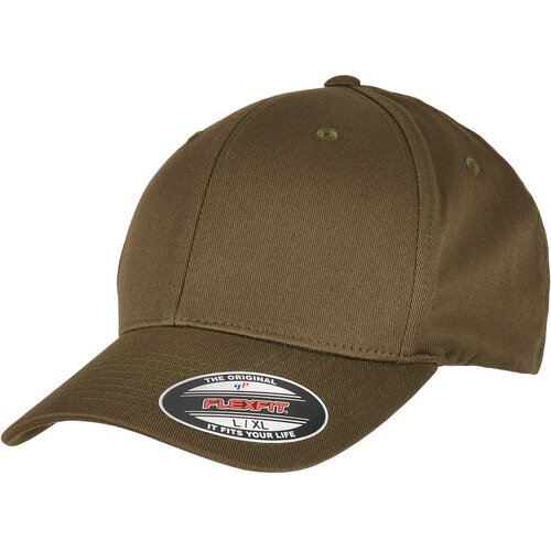 Flexfit beanie made of organic cotton, burnt olive Cene