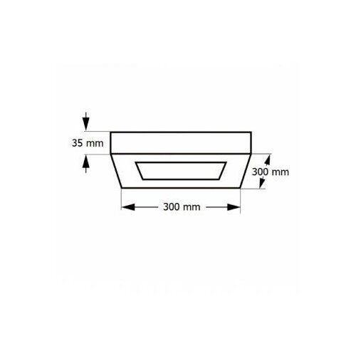 Bb Link led panel n/z KNS5-24W 4000K crni Slike