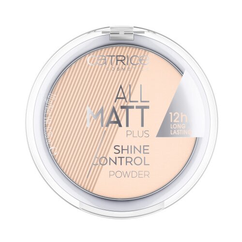Catrice kompaktni puder All Matt Plus &amp;ndash; Shine Control - 10 Transparent Slike