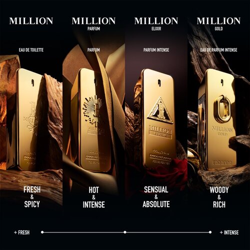 Rabanne Mu&amp;scaron;ki parfem Million Gold, EDP, 50 ml Slike