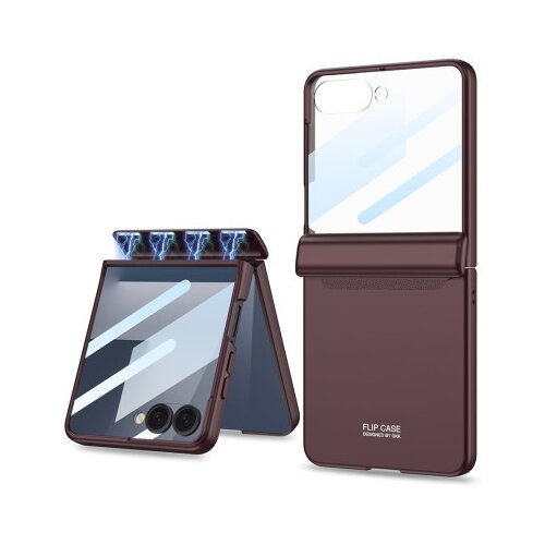  Futrola smooth line za samsung f751b galaxy z flip 7 5g bordo (gkk case) ( F121520 ) Cene