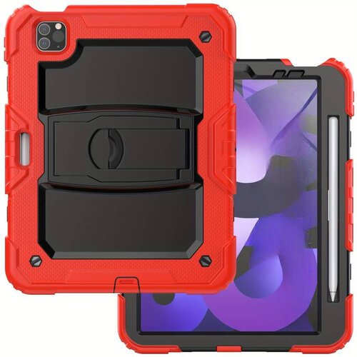 JTech Ohi&scaron;je za iPad Air 5/4 /Pro 11" s stojalom in naramnico Rdeče, (22025513) Cene