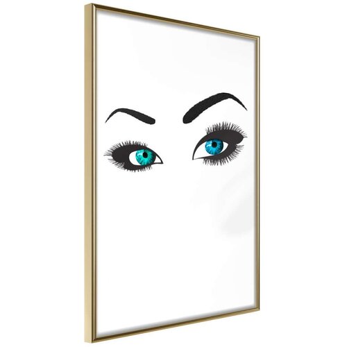  Poster - Piercing Gaze 20x30 Slike