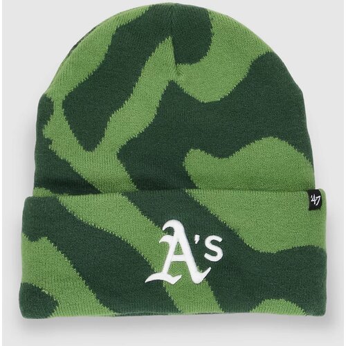 47 Brand Mlb Oakland Athletics '47 Cuff Knit Kapa fatigue green Cene