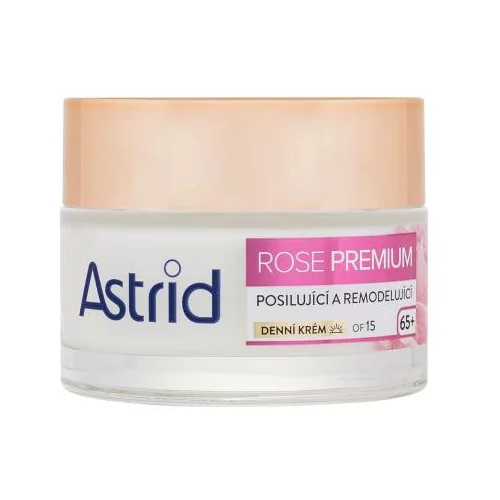Astrid Rose Premium Strengthening & Remodeling Day Cream SPF15 dnevna krema za krepitev in preoblikovanje kože 50 ml za ženske