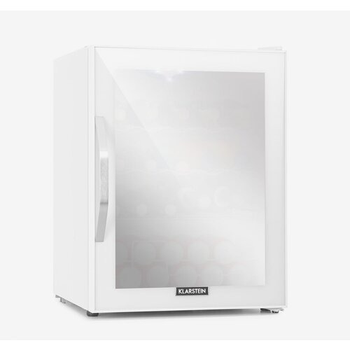 Klarstein beersafe xl quartz, hladnjak, d, 60 l, led, 2 metalne rešetkaste police, staklena vrata, bijeli Cijene