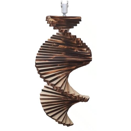  Drvena spirala za vjetar 50cm Slike