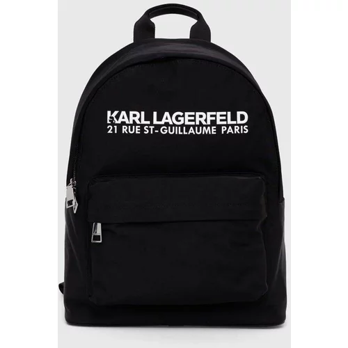 Karl Lagerfeld Nahrbtnik ženski, črna barva