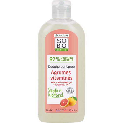LÉA NATURE SO BiO étic Di&scaron;eči gel za prhanje z agrumi - 300 ml Cene