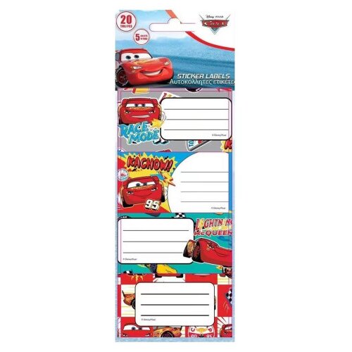 DIAKAKIS Naljepnice stickeri CARS 20/1 564559 Cijene