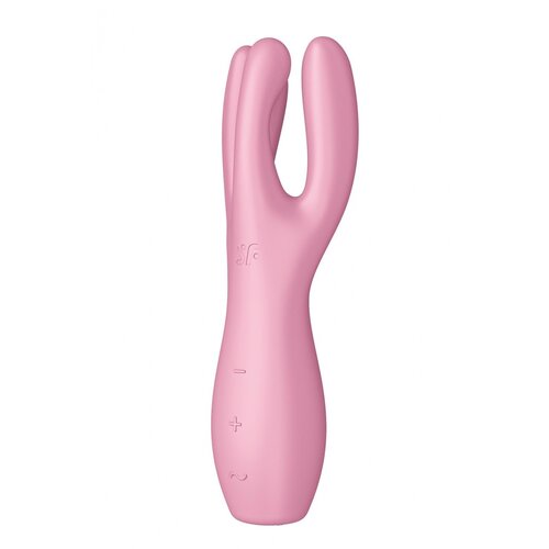 Satisfyer Threesome 3 Vibrator, 3 motora, 12 modova vibracije, Roze Slike