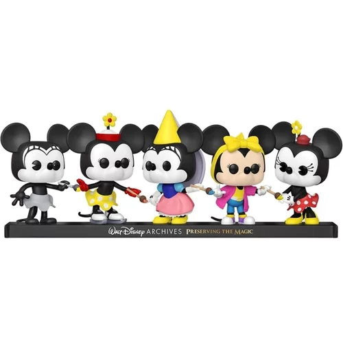 Funko Pop Disney: Minnie Mouse- 5pk Minnie
