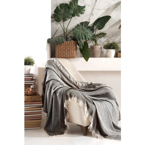 Etnik - black black sofa cover Slike